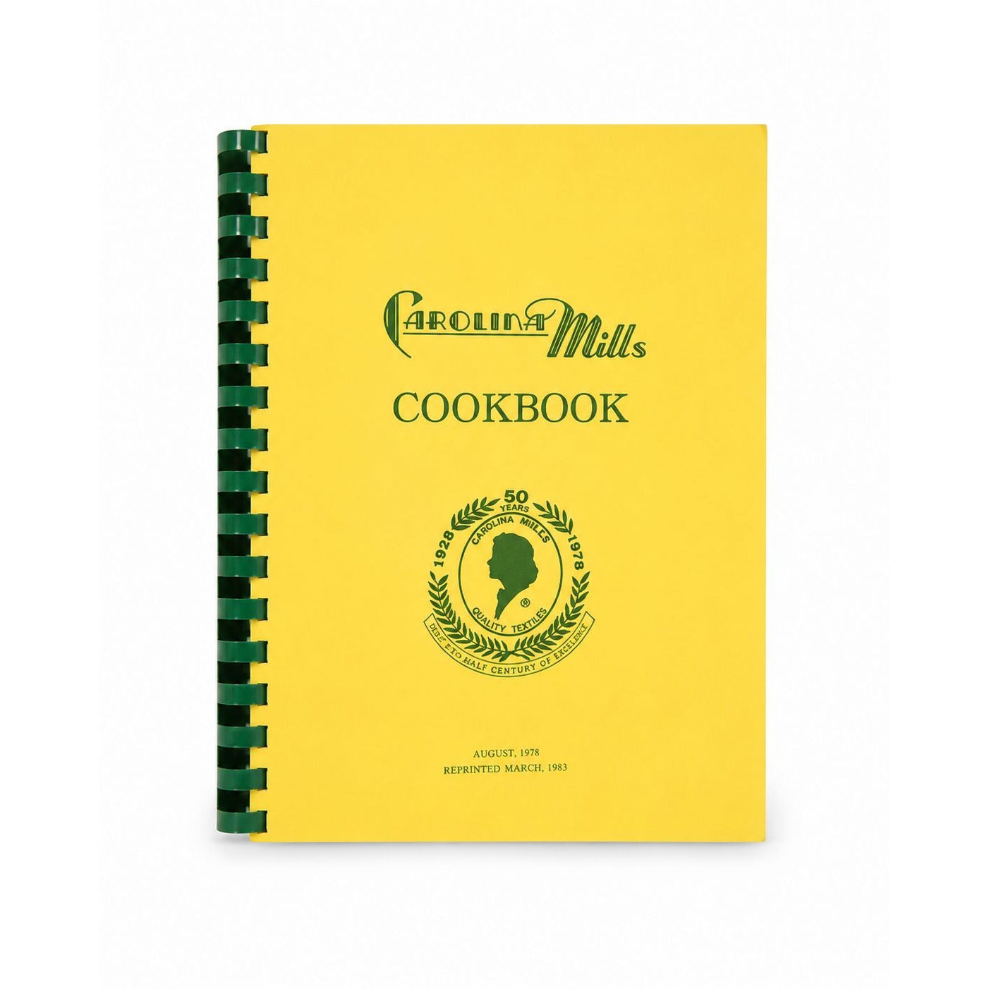 Vintage Cookbook Carolina Mills 1983 Cookbook Knitting Mill North Carolina Appalachia Recipes