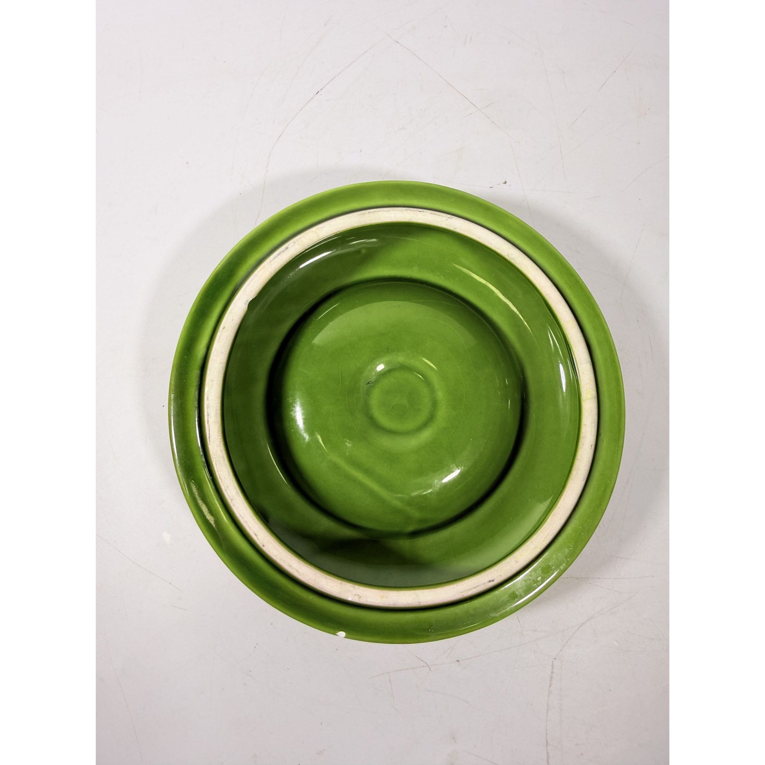 Covered Casserole Georges Briard La Salade Green Porcelain Red Peppers Decorative Replacement China Cookware Bakeware Kitcheware
