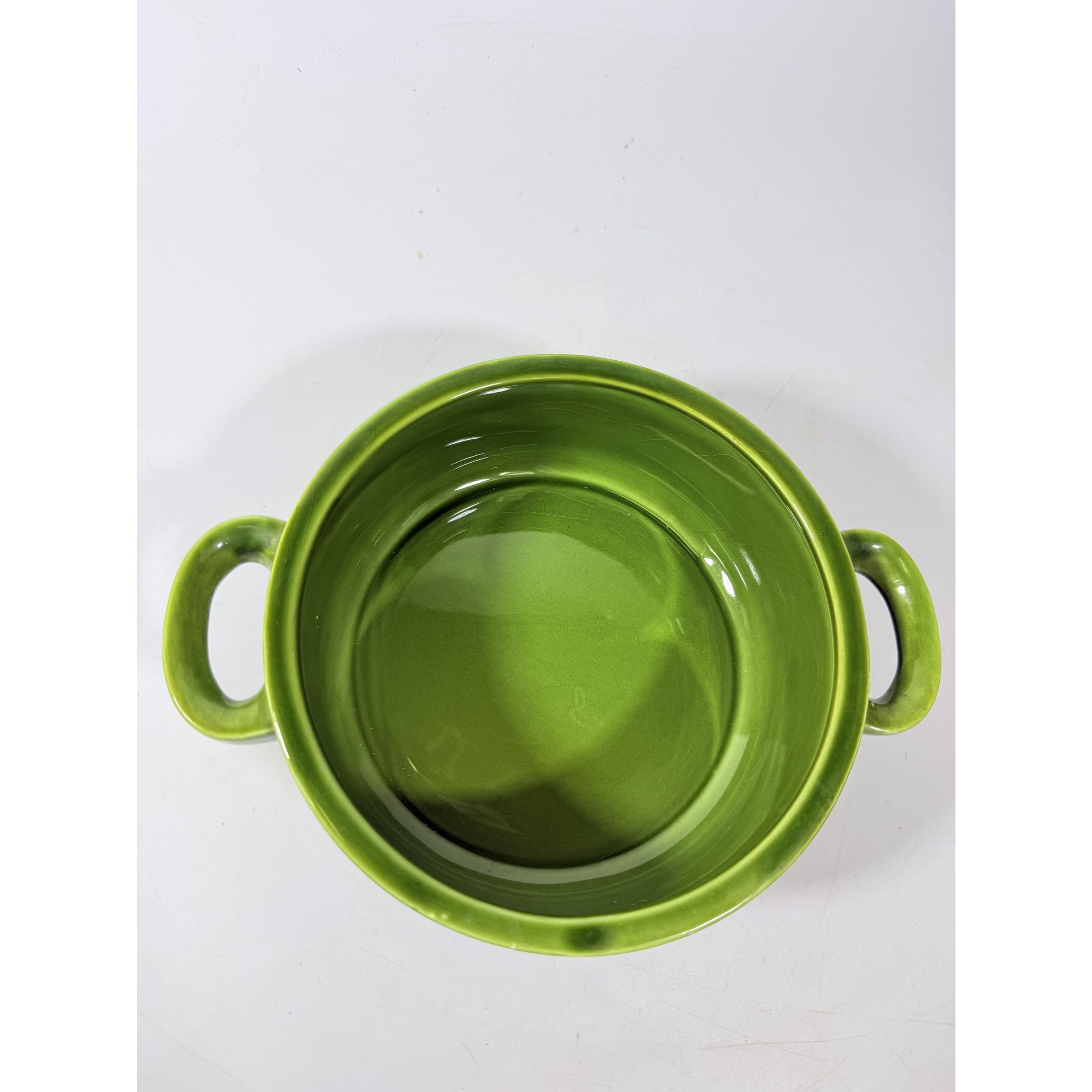 Covered Casserole Georges Briard La Salade Green Porcelain Red Peppers Decorative Replacement China Cookware Bakeware Kitcheware