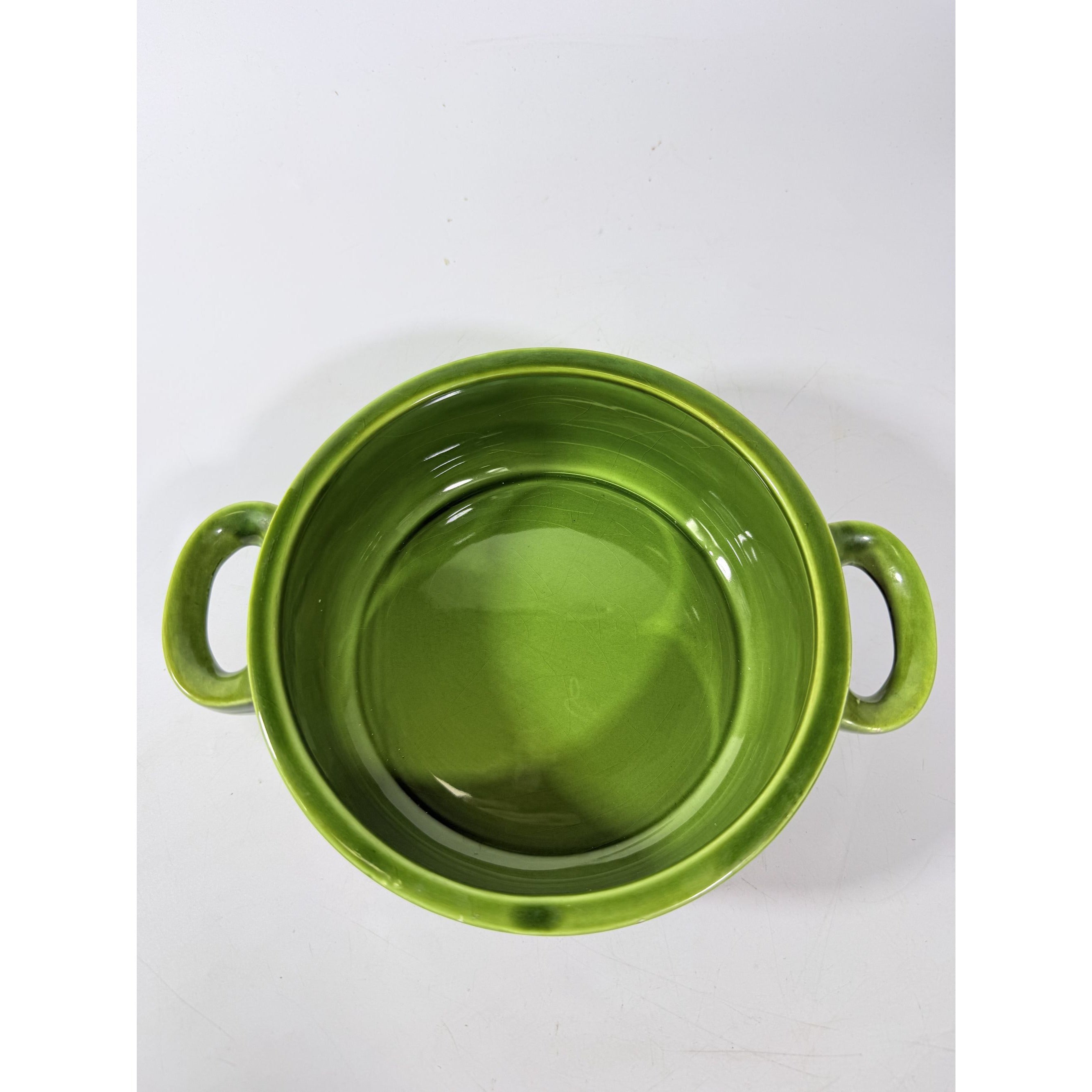 Covered Casserole Georges Briard La Salade Green Porcelain Red Peppers Decorative Replacement China Cookware Bakeware Kitcheware