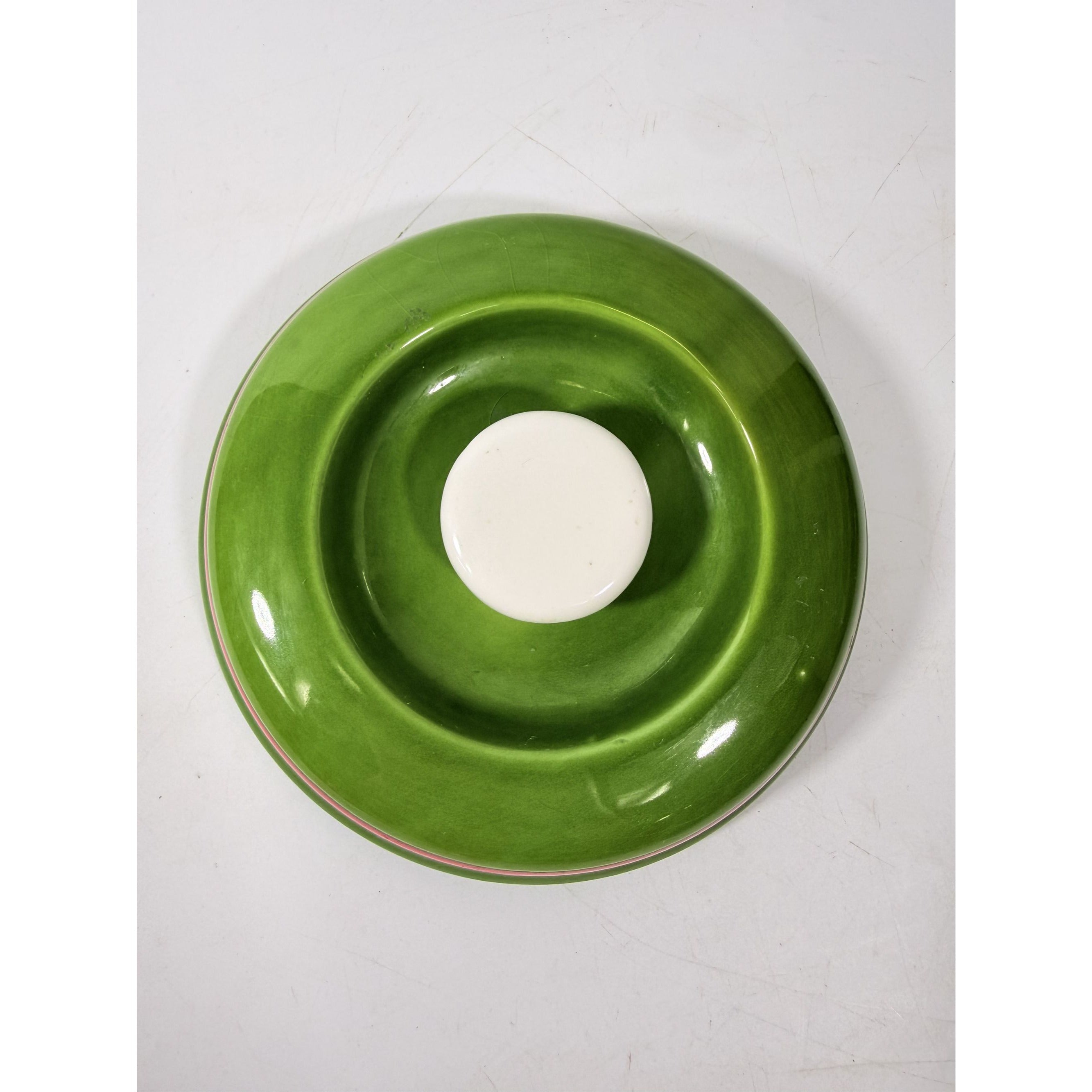 Covered Casserole Georges Briard La Salade Green Porcelain Red Peppers Decorative Replacement China Cookware Bakeware Kitcheware