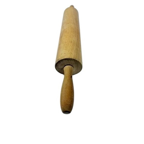 Wooden Hand Turned Rolling Pin Vintage Kitchen Decor Utensils Farmhouse Cottage Granny Core Removeable Pins Baking Cooking Tools