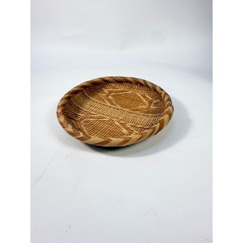 Handwoven Gokwe Binga Tonga Basket Zimbabwe Africa Inch Hanging Art Gallery Wall Handmade Tribal Home Decor Decorative Accents