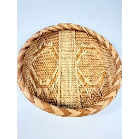 Handwoven Gokwe Binga Tonga Basket Zimbabwe Africa Inch Hanging Art Gallery Wall Handmade Tribal Home Decor Decorative Accents