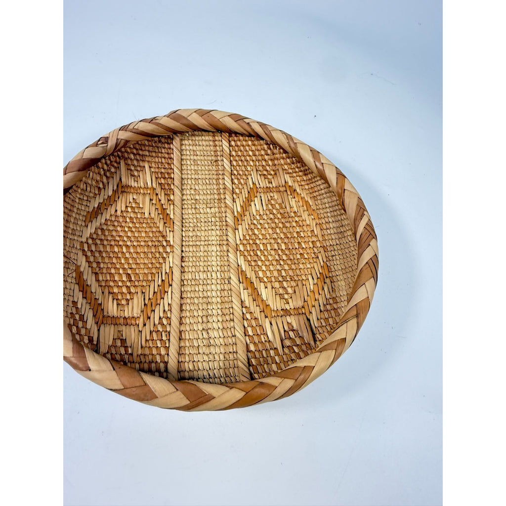 Handwoven Gokwe Binga Tonga Basket Zimbabwe Africa Inch Hanging Art Gallery Wall Handmade Tribal Home Decor Decorative Accents