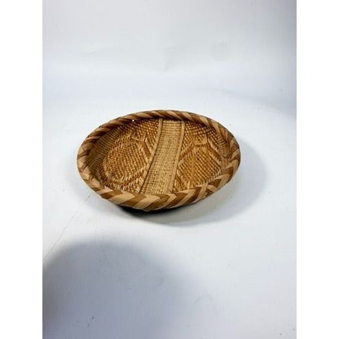 Handwoven Gokwe Binga Tonga Basket Zimbabwe Africa Inch Hanging Art Gallery Wall Handmade Tribal Home Decor Decorative Accents