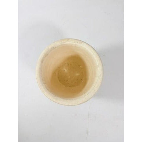 Utensil Crock Blue Spongeware Cansiter Santa Ana Pink and Blue Floral Border