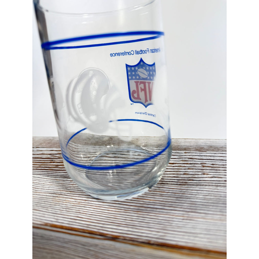 Drinking Tea Water Glasses American Football Conference Western Central Eastern Sports Team Vintage Man Cave Barware Drinkware NFL Collector