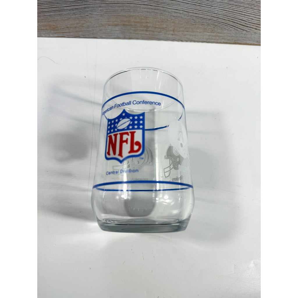 Drinking Tea Water Glasses American Football Conference Western Central Eastern Sports Team Vintage Man Cave Barware Drinkware NFL Collector