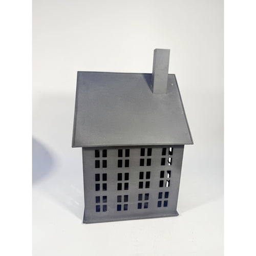 Candle Holder Luminary Metal Primitive House Vintage Colonial Zinc Metal Porch Table Home Decor Farmhouse Country Cottage Granny Core