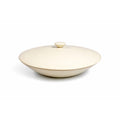 Casserole Dish Covered Cream Edwin Knowles Mid Century Atomic Retro USA Made 52-1 Replacement China Serveware Neutral Vegtable Side Dish