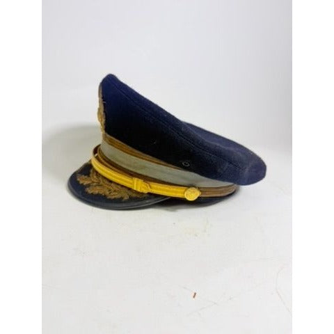 Military Cap Cold War US Army Senior Infantry Officers Service Visor Hat Dress Vans Bothers Cap Factory Major CB Butzer