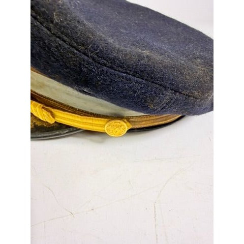 Military Cap Cold War US Army Senior Infantry Officers Service Visor Hat Dress Vans Bothers Cap Factory Major CB Butzer