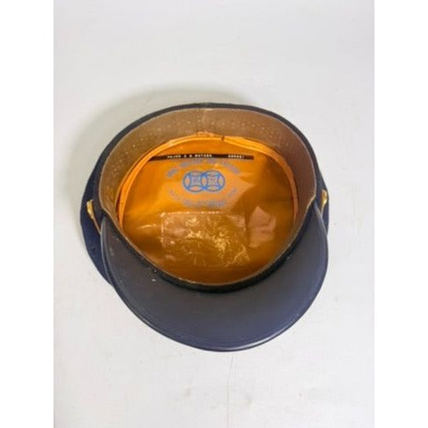 Military Cap Cold War US Army Senior Infantry Officers Service Visor Hat Dress Vans Bothers Cap Factory Major CB Butzer