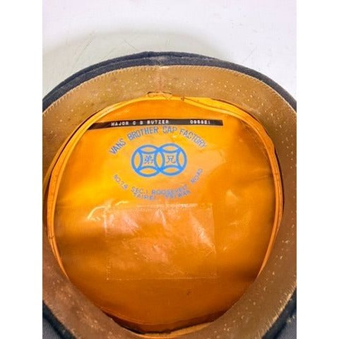 Military Cap Cold War US Army Senior Infantry Officers Service Visor Hat Dress Vans Bothers Cap Factory Major CB Butzer