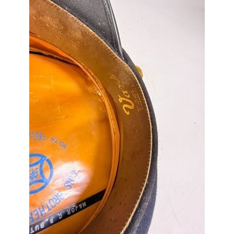 Military Cap Cold War US Army Senior Infantry Officers Service Visor Hat Dress Vans Bothers Cap Factory Major CB Butzer