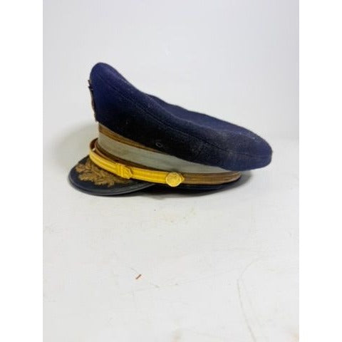 Military Cap Cold War US Army Senior Infantry Officers Service Visor Hat Dress Vans Bothers Cap Factory Major CB Butzer