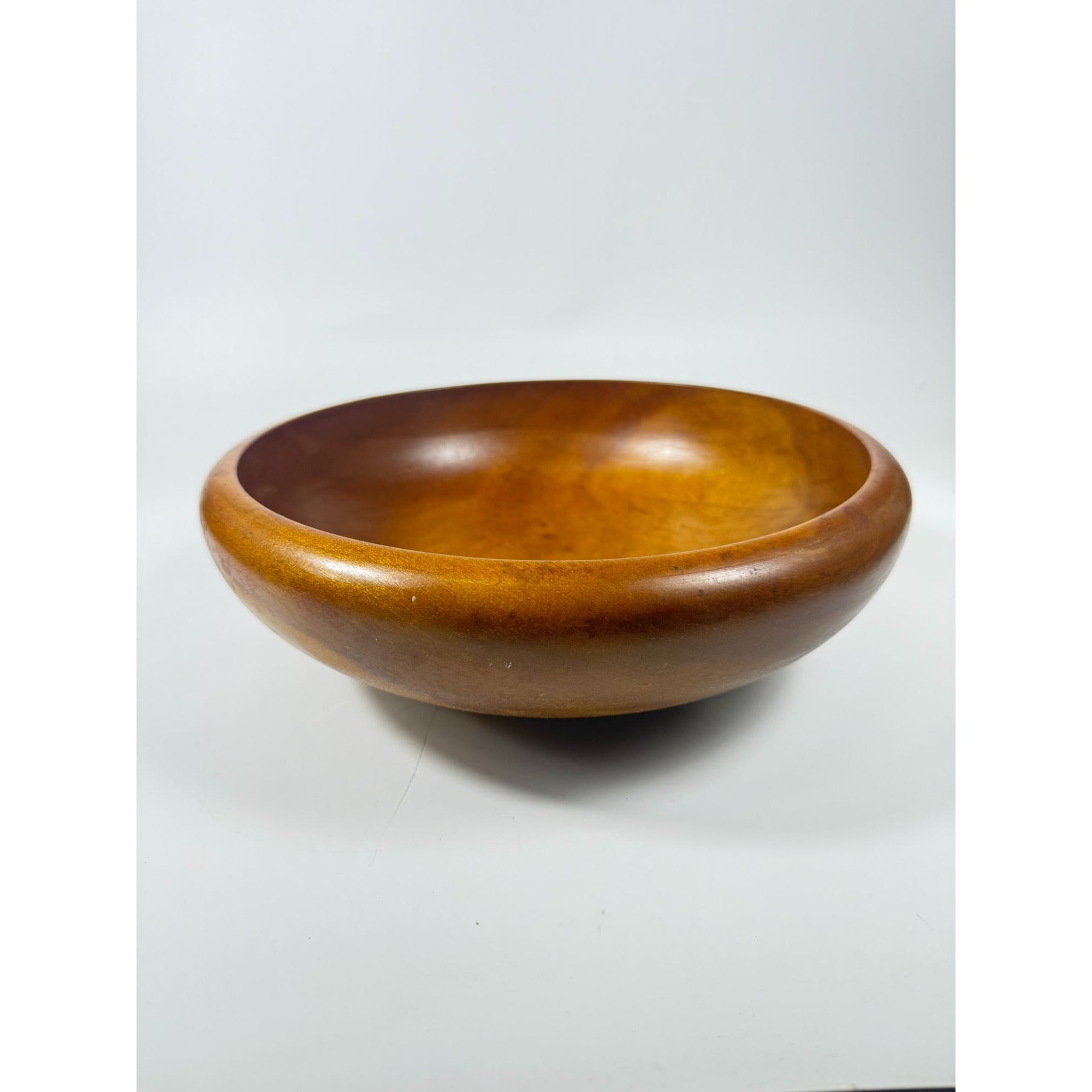 Dough Salad Bowl 1940’s Light Wood Pine RoundVintageMid Century Modern Farmhouse Primitive French Country Kitchen Serving Decorative