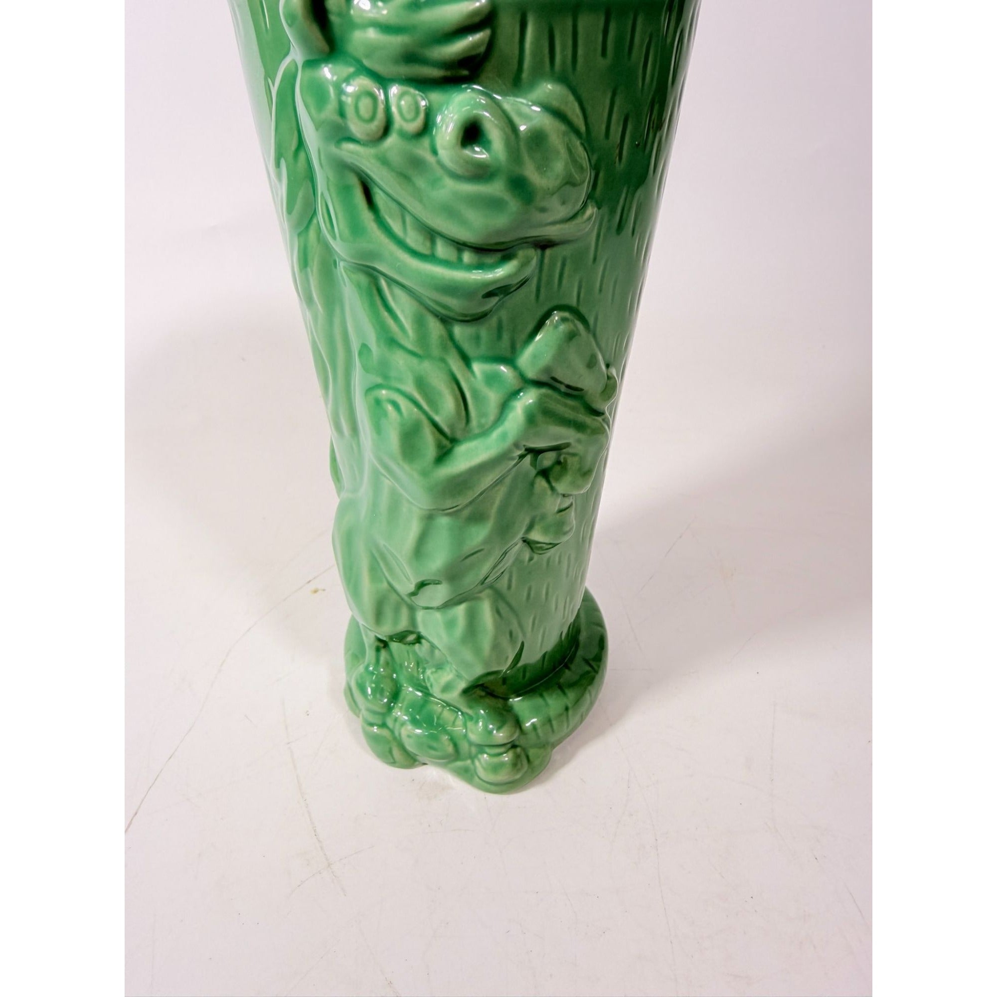 Smiling Horse Tiki Mug Vase Haynes Besco Mid Century Style Teal Turquoise Green Kitchen Decor Unique Gifts Farm Barn Animals Funny