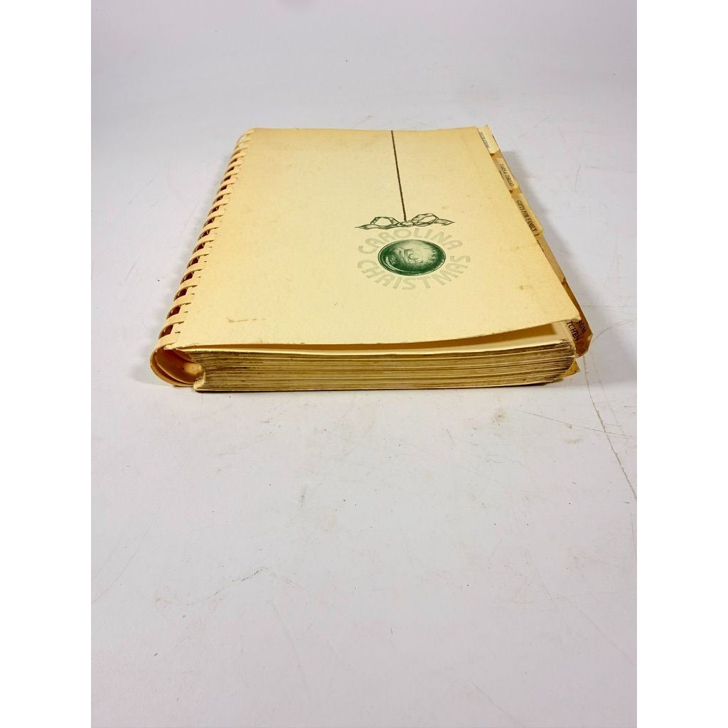 Vintage Cookbook Carolina Christmas Mills 1983 Cookbook Knitting Mill North Carolina Appalachia Recipes