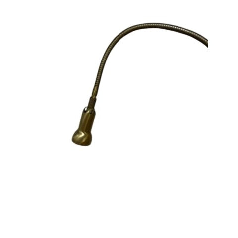 Pole Floor Lamp Brass Mid Century Modern Holtkotter Leuchten Holtkoetter Dimmer Gooseneck Sleek Minimalistic Retro German Handwerkstradition