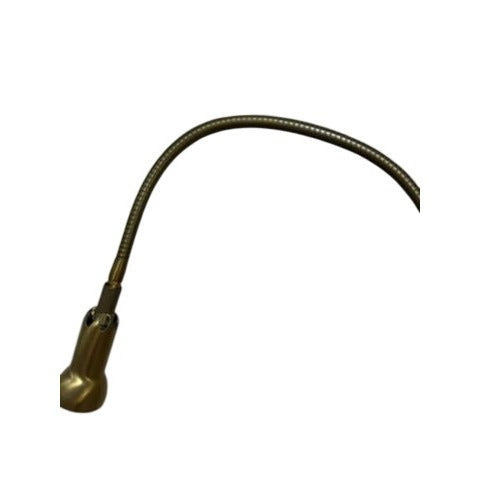 Pole Floor Lamp Brass Mid Century Modern Holtkotter Leuchten Holtkoetter Dimmer Gooseneck Sleek Minimalistic Retro German Handwerkstradition