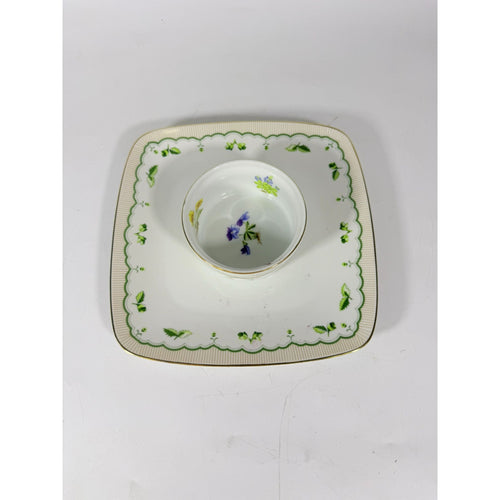 Chip and Dip Set Georges Briard Victorian Garden Replacement China Serving Pieces Porcelain Hostess