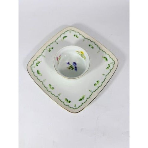 Chip and Dip Set Georges Briard Victorian Garden Replacement China Serving Pieces Porcelain Hostess