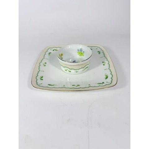 Chip and Dip Set Georges Briard Victorian Garden Replacement China Serving Pieces Porcelain Hostess