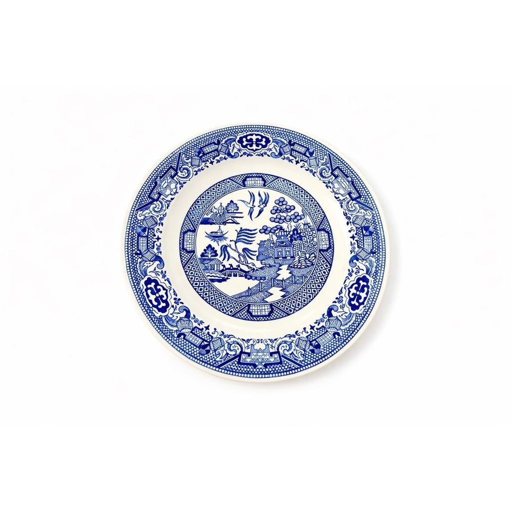 Luncheon Side Plate Vintage Blue Willow Ware Homer Laughlin Chinosiere Replacement China Oriental Traditional