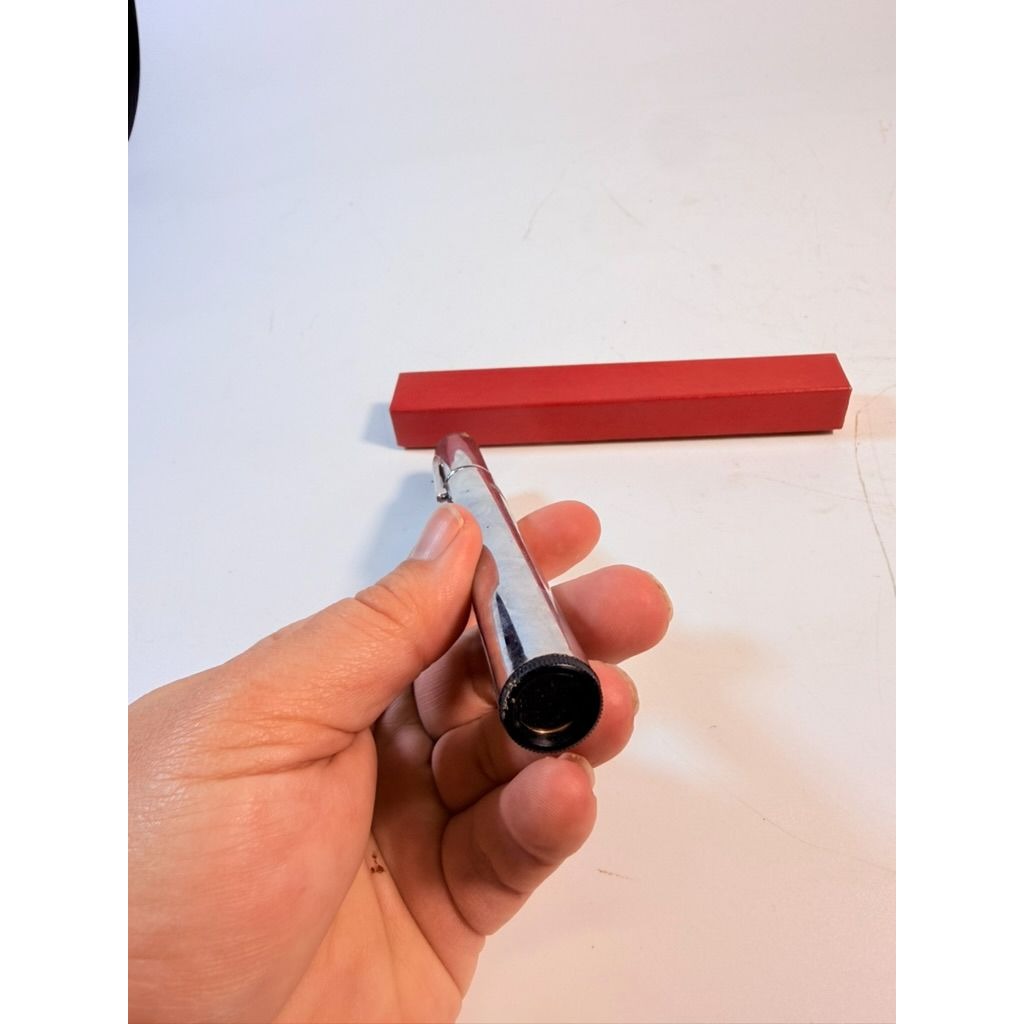 Pocket Telescope Microscope Vintage Pen-Scope Made in Japan Stainless Steel Original Box 8x and 30 x Unique Gift Gadget optical
