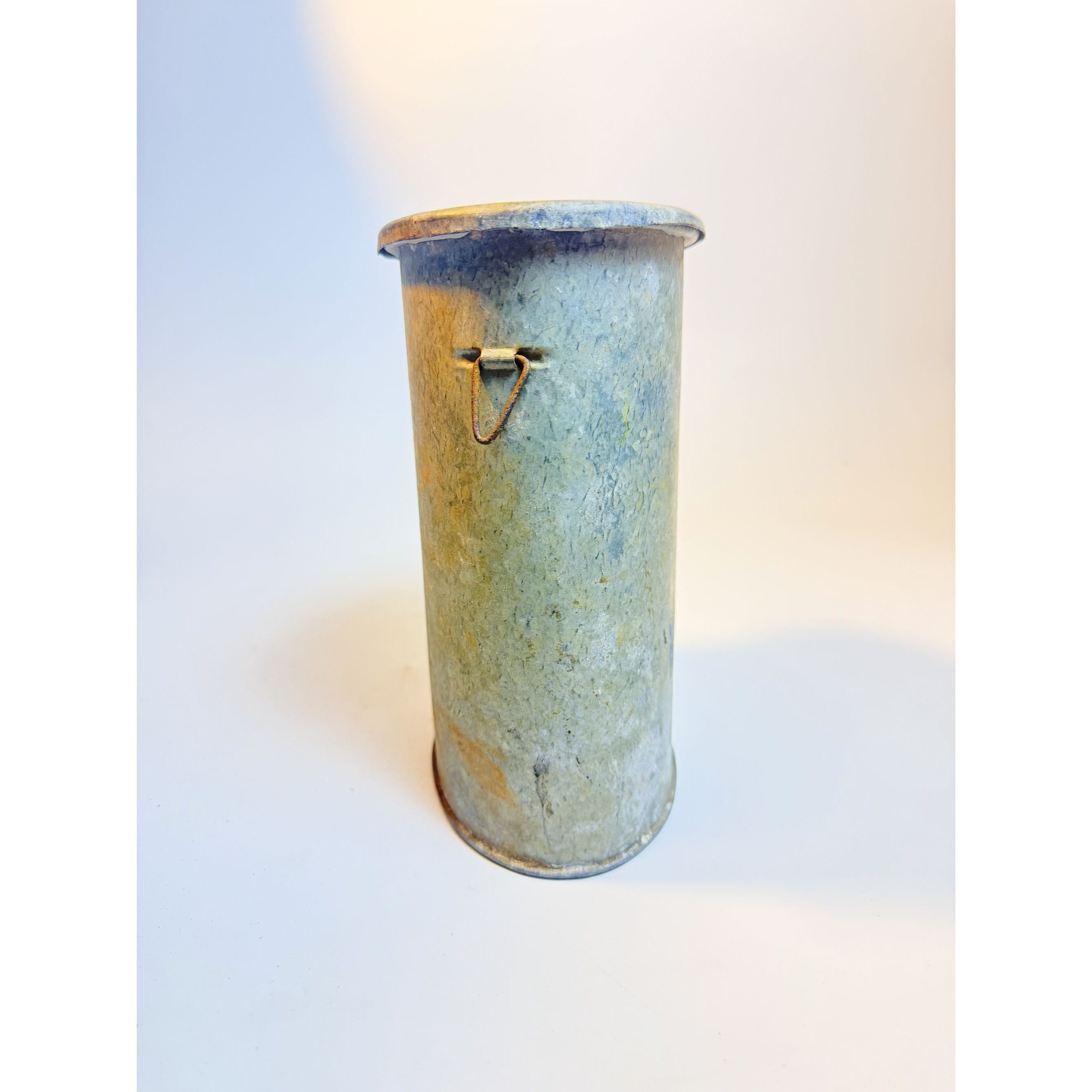 Aluminum Wade Bucket Vintage Frabills Galvanaized Metal Fishing Live Bait HolderRustic Cabin Hunting Cabin Lodge Grandpa Core Home Decor