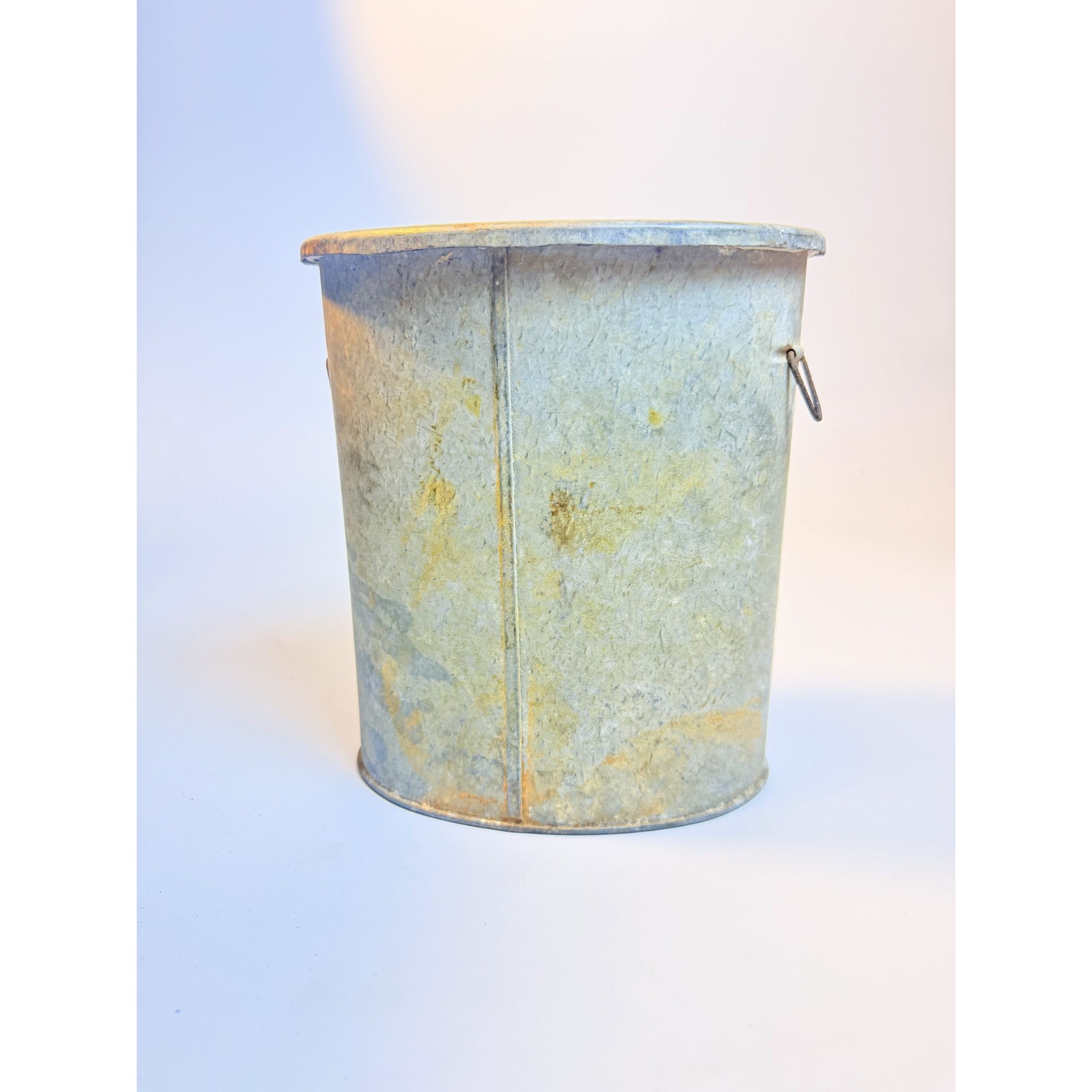 Aluminum Wade Bucket Vintage Frabills Galvanaized Metal Fishing Live Bait HolderRustic Cabin Hunting Cabin Lodge Grandpa Core Home Decor