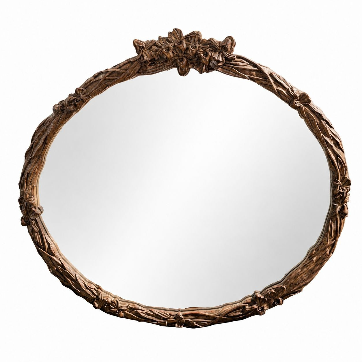 Large Mirror Carolina Mirror Company Gold Gilt French Country Rococo Baroque Wall Home Decor