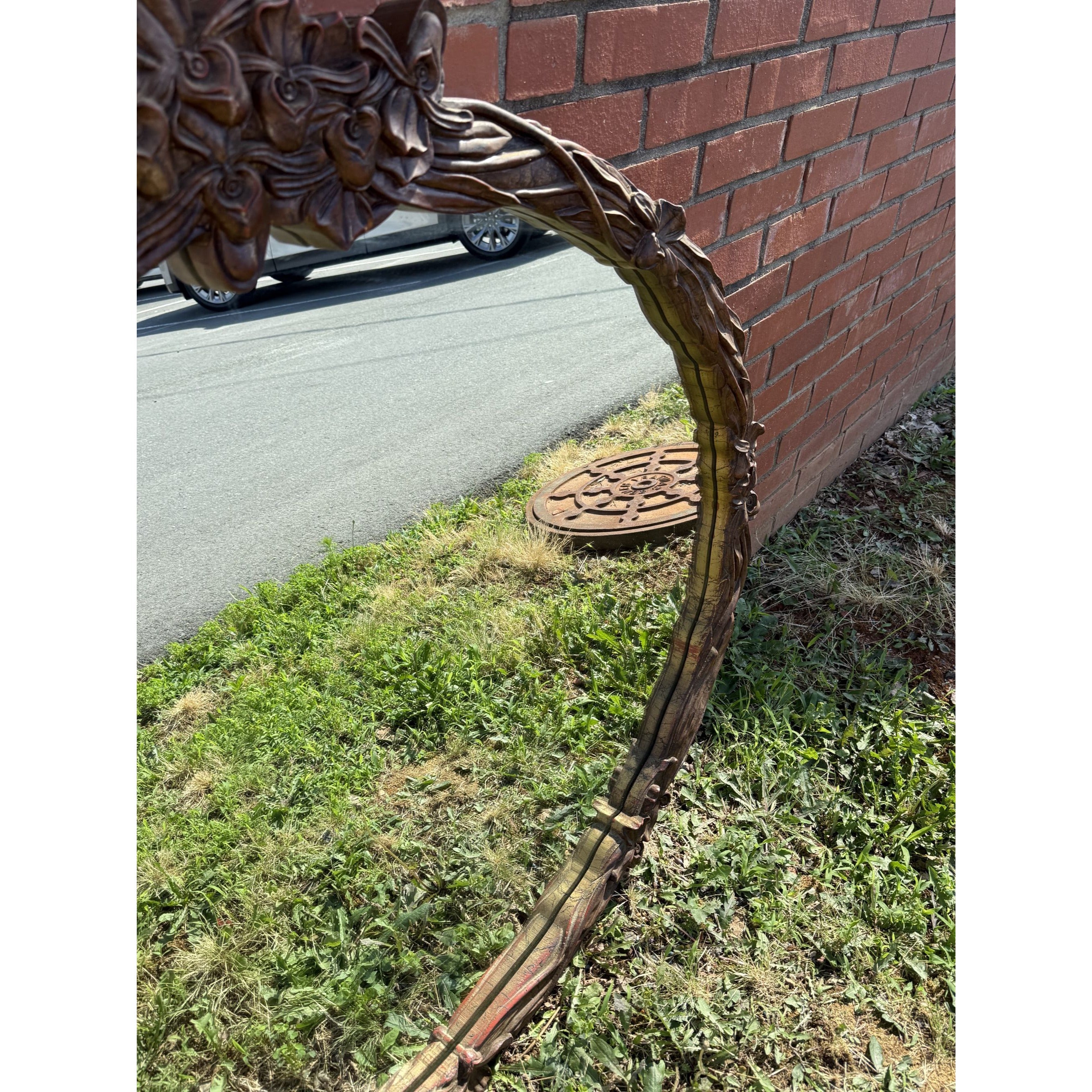 Large Mirror Carolina Mirror Company Gold Gilt French Country Rococo Baroque Wall Home Decor