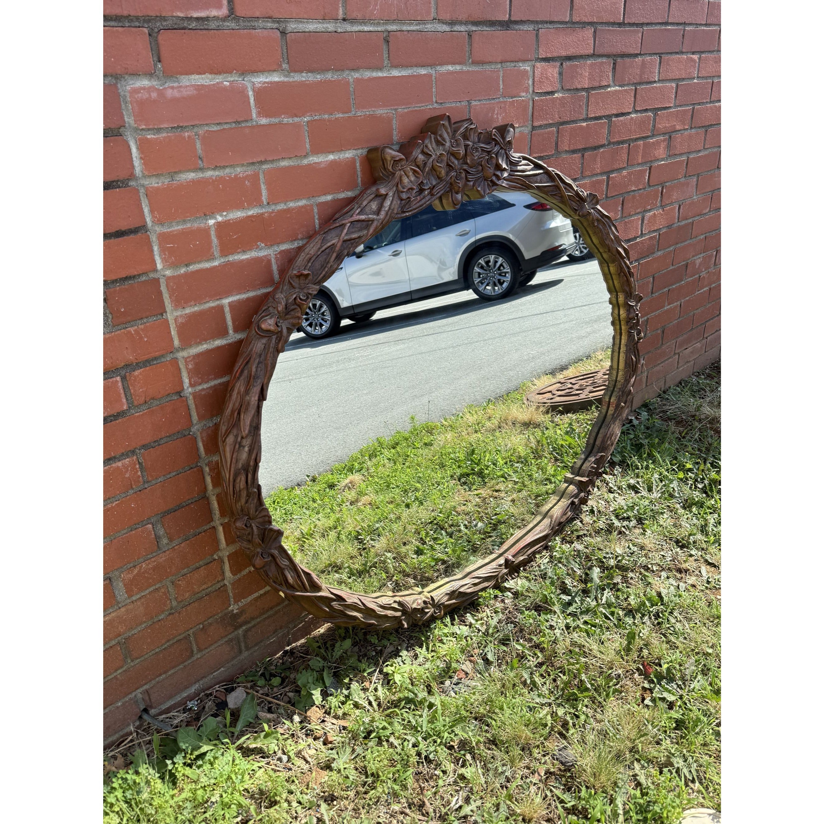 Large Mirror Carolina Mirror Company Gold Gilt French Country Rococo Baroque Wall Home Decor