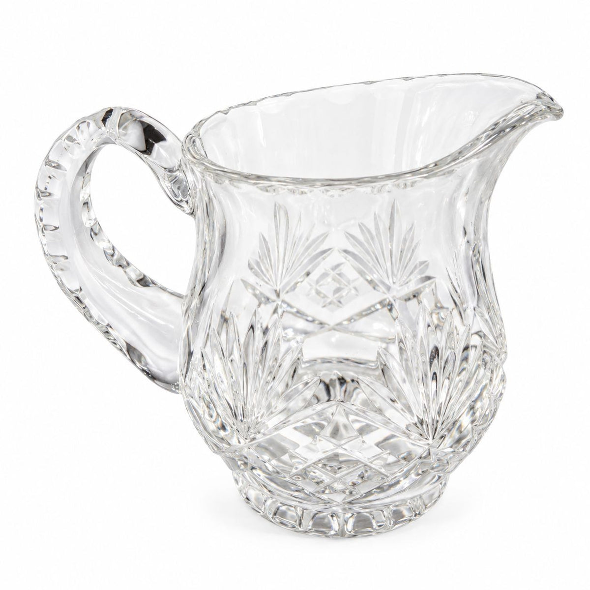 Mini Creamer Lead Crystal Creamer Clear Industries Essex Hand Cut Czechoslov Vintage Glass Collectible Replacement Glassware