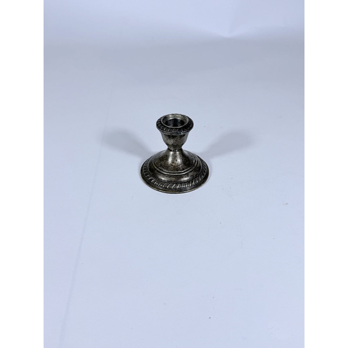 Candlestick AMC Sterling Silver Weighted 3" Candle Holders Vintage Stamped Replacment Silverware Ornate Collectible Scrap Metal