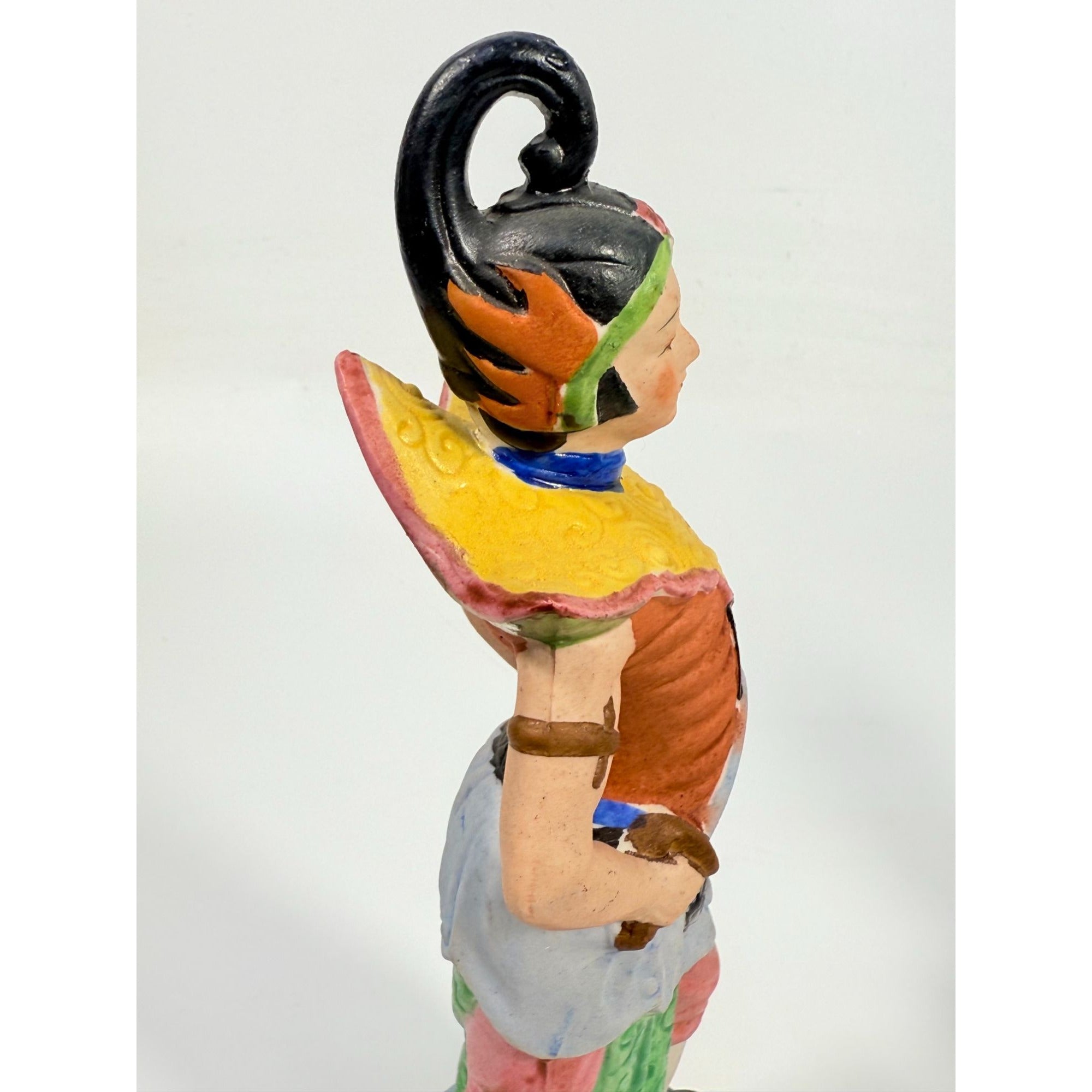 Oriental Figurine Pair Set Occupied Japan Samari Geisha Porcelain Home  Shelf Decor Decorative Accents Chionsiere