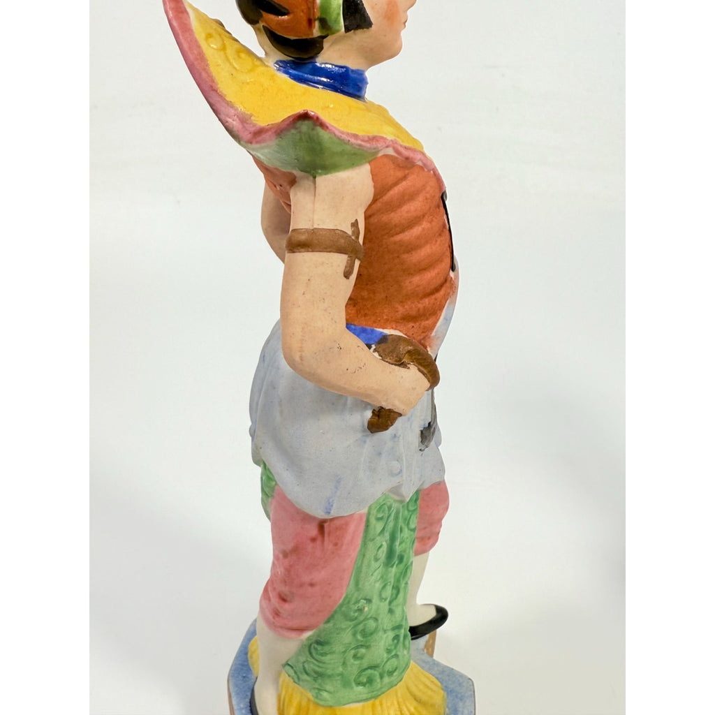Oriental Figurine Pair Set Occupied Japan Samari Geisha Porcelain Home  Shelf Decor Decorative Accents Chionsiere