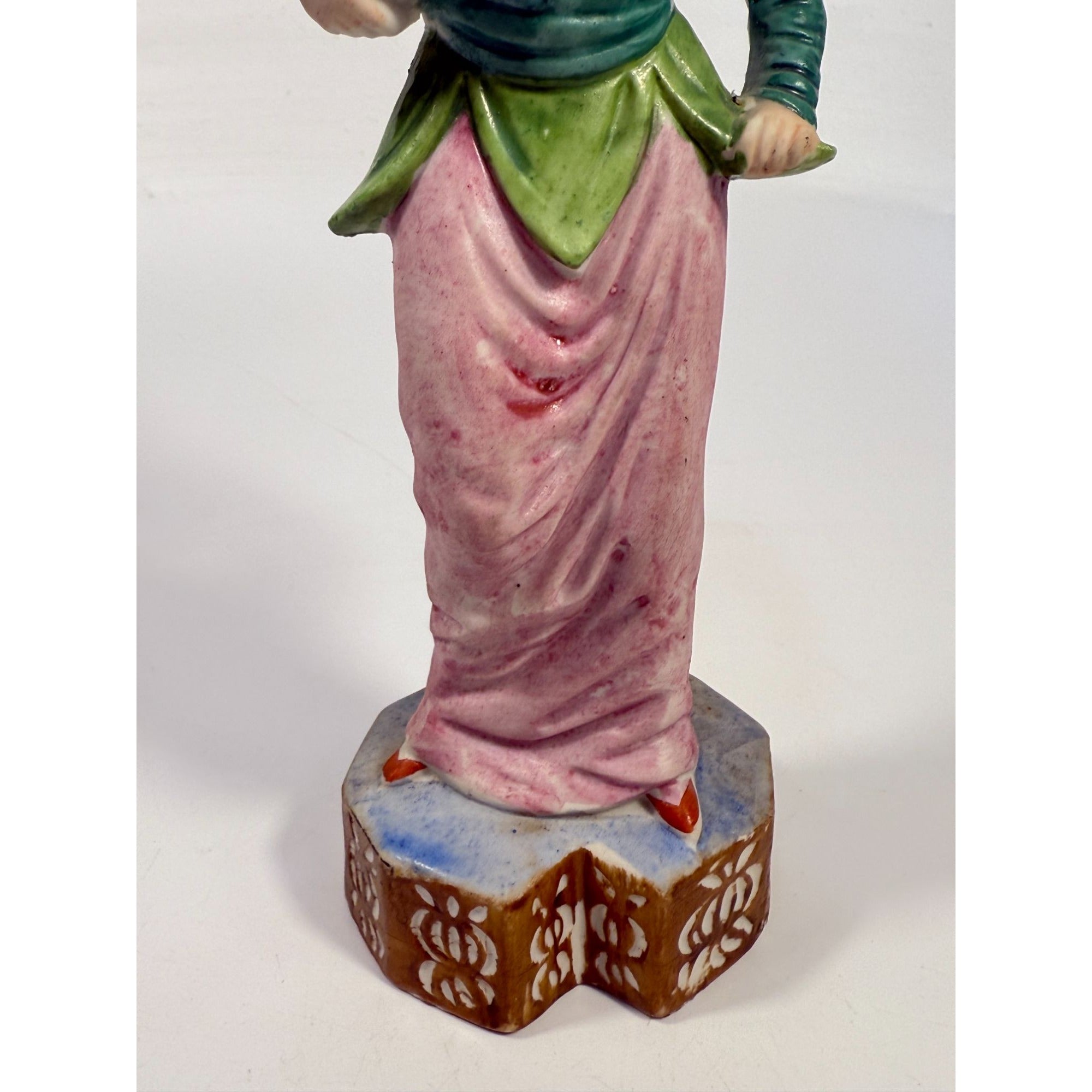 Oriental Figurine Pair Set Occupied Japan Samari Geisha Porcelain Home  Shelf Decor Decorative Accents Chionsiere