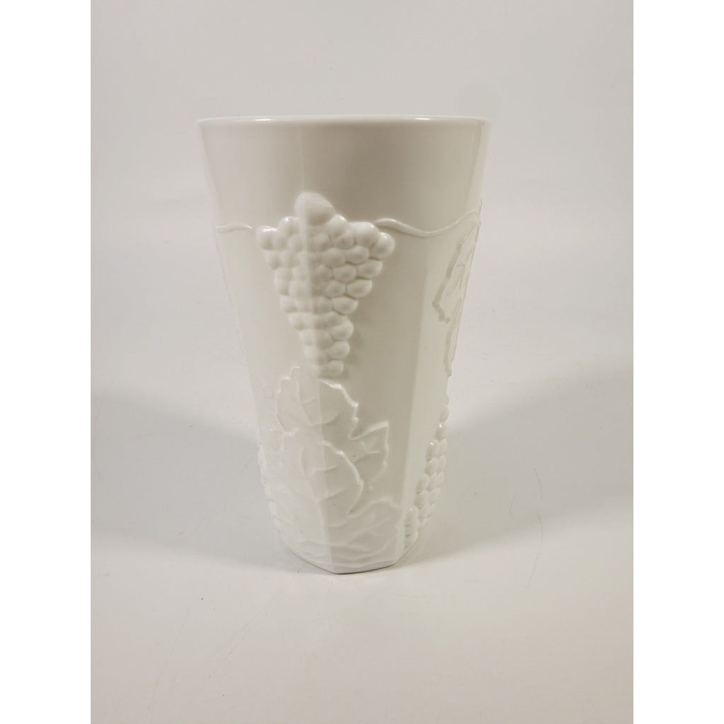 Tumblers Drinking Water Ice Tea Glasses Milk Glass Indiana Grape Vintage 16 oz Classic Serving Replacement Glassware White Cottage Granny
