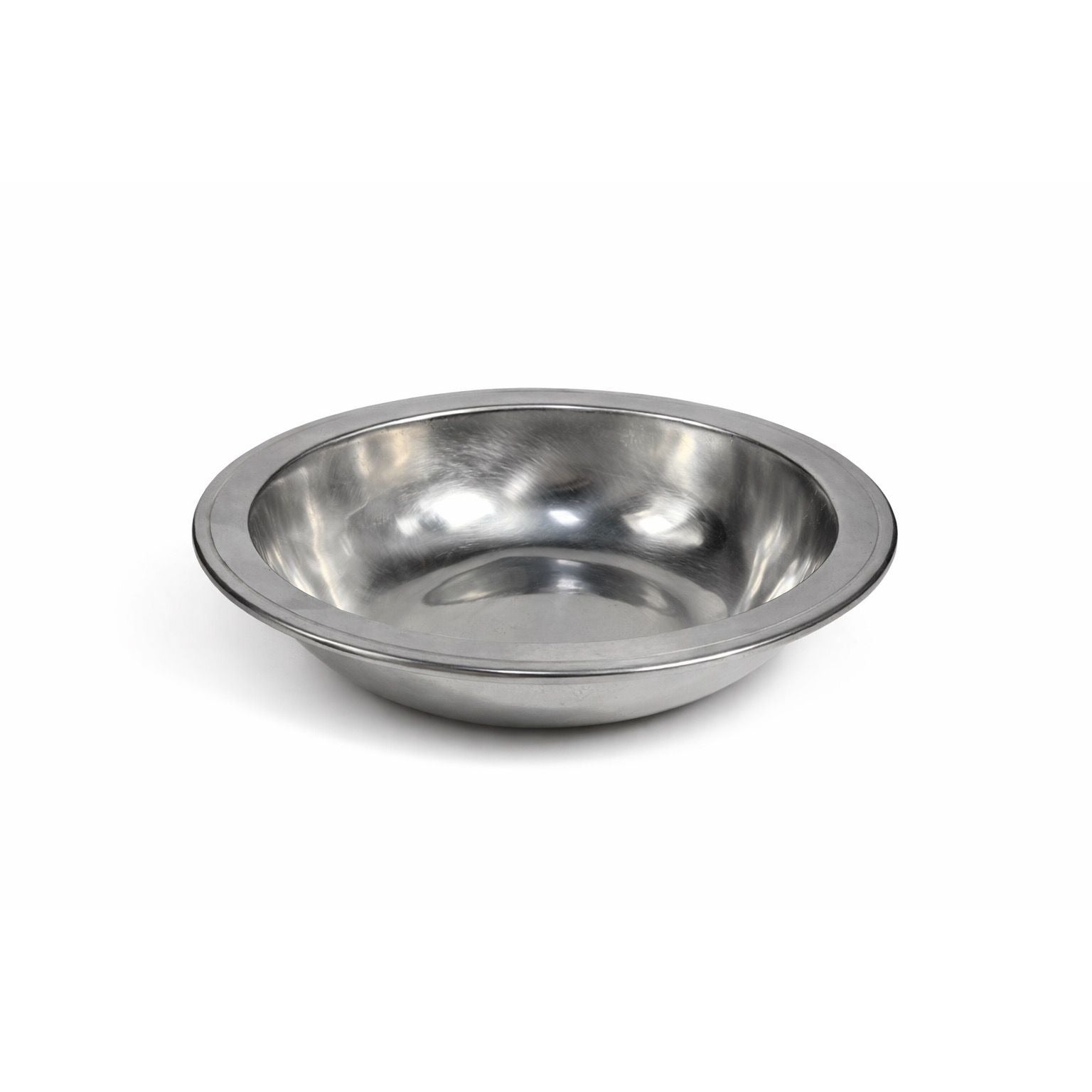 Pewter Serving Bowl Vegetable Wilton Armetele Plough Tavern Large Round 1973 Vintage Columbia PA Replacement Dishes Colonial Traditional