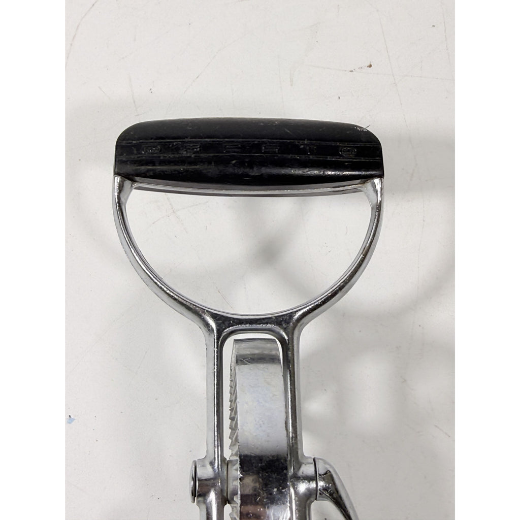 Egg Beater Manual Mixer Flint Ecko Best Staineless Steel Blades USA Hand Crank Kitchenware Cooking Tools Utencils Mid Century Cookware
