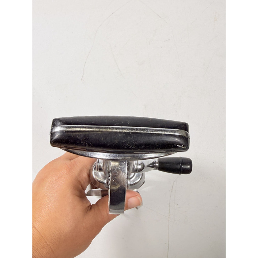 Egg Beater Manual Mixer Flint Ecko Best Staineless Steel Blades USA Hand Crank Kitchenware Cooking Tools Utencils Mid Century Cookware