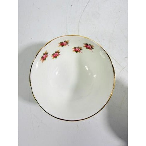 Mini Creamer and Sugar Hathaway by John Aynsley & Sons Small Plnk Roses Vintage Bone China Replacement Serveware Dainty Tea Party