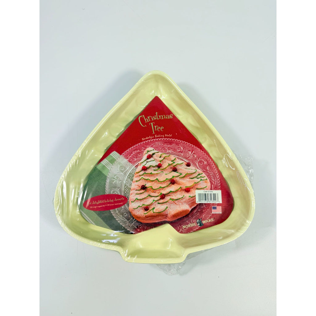 Nordic Ware Christmas Tree Nostalgic Baking Mold New Old Stock Sealed | Bakeware Holdiay Baking Cookware Kitchenware Kitchen