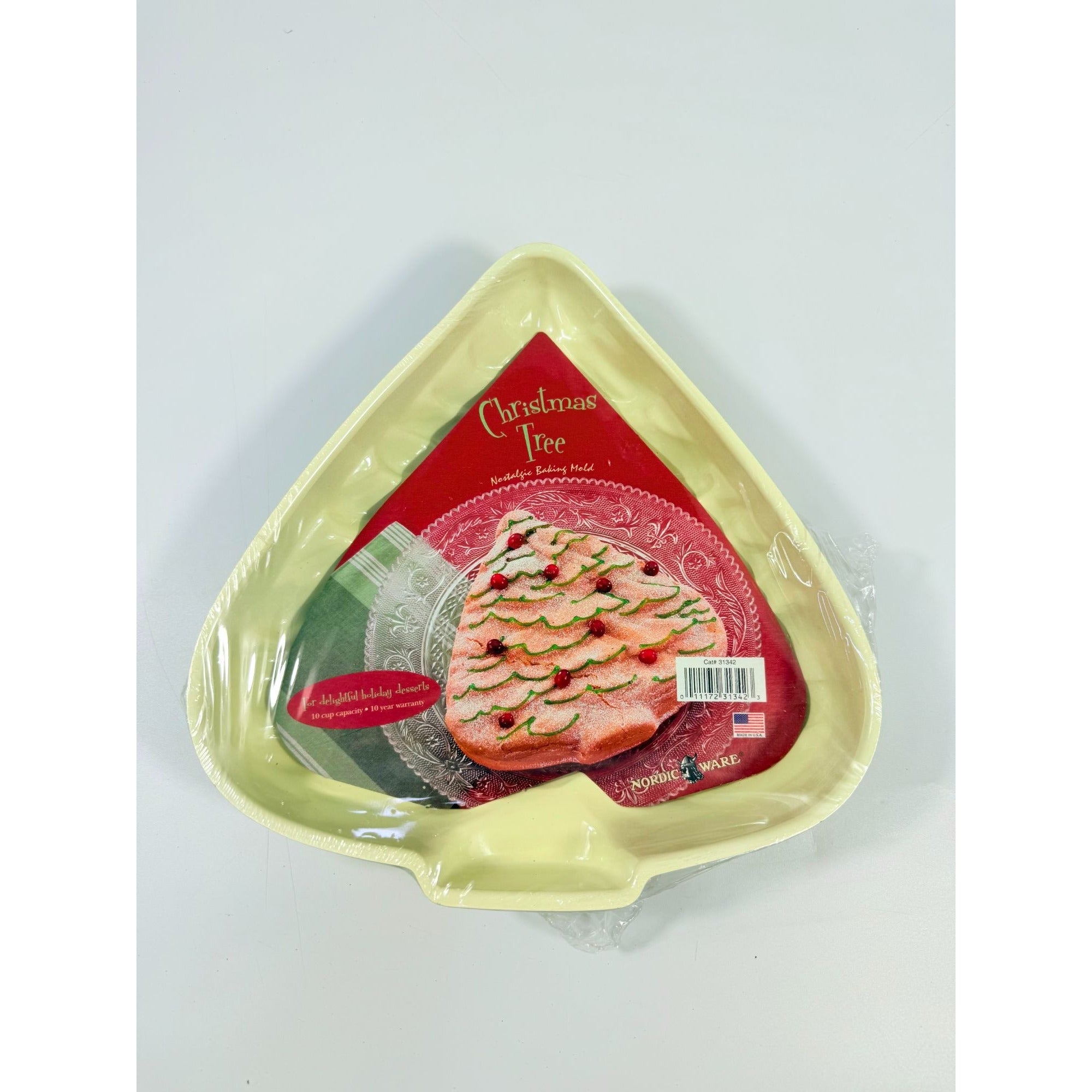 Nordic Ware Christmas Tree Nostalgic Baking Mold New Old Stock Sealed | Bakeware Holdiay Baking Cookware Kitchenware Kitchen