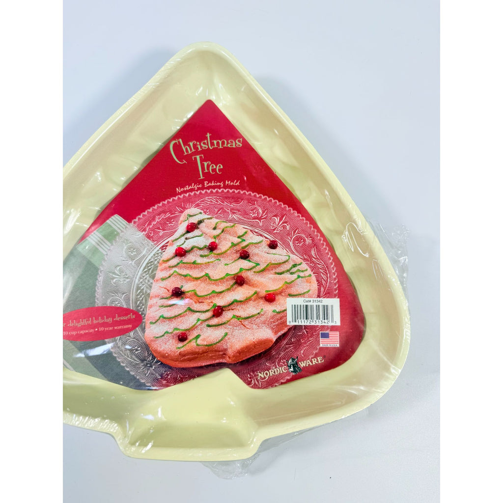 Nordic Ware Christmas Tree Nostalgic Baking Mold New Old Stock Sealed | Bakeware Holdiay Baking Cookware Kitchenware Kitchen