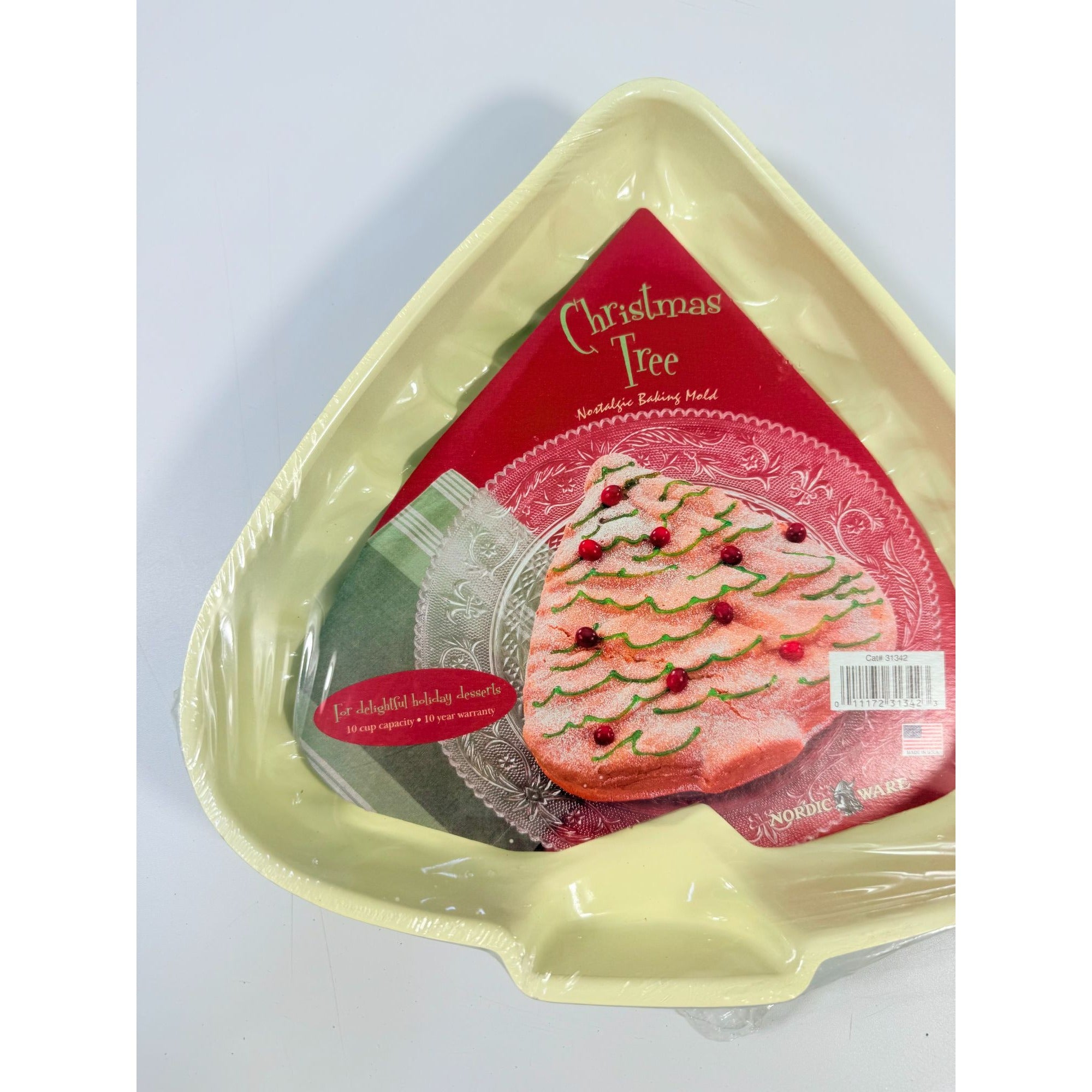 Nordic Ware Christmas Tree Nostalgic Baking Mold New Old Stock Sealed | Bakeware Holdiay Baking Cookware Kitchenware Kitchen
